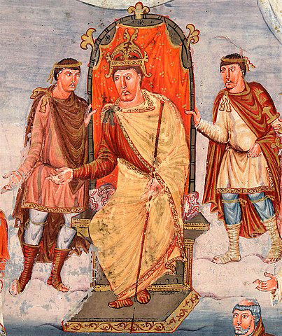 Comte Vivien - Moines de l'abbaye Saint-Martin de Tours, vers 850, Public domain, via Wikimedia Commons